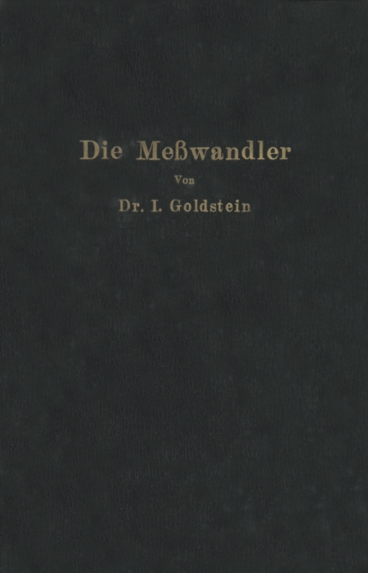 Die Meßwandler
