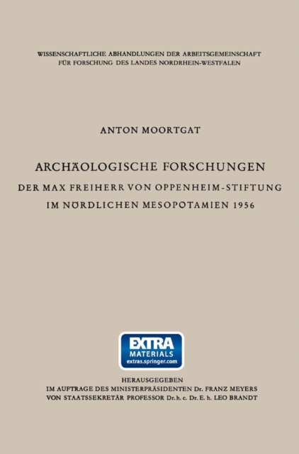 Archäologische Forschungen der Max Freiherr von Oppenheim-Stiftung im nördlichen Mesopotamien 1956