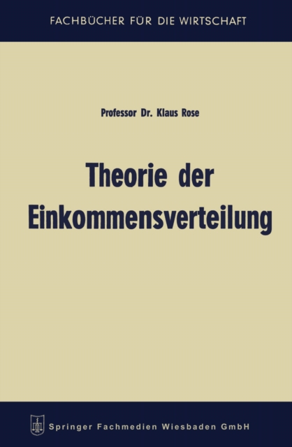 Taschenbuch für Studierende der Wirtschaftswissenschaften