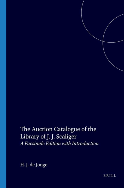 Auction Catalogue of the Library of J.J. Scaliger