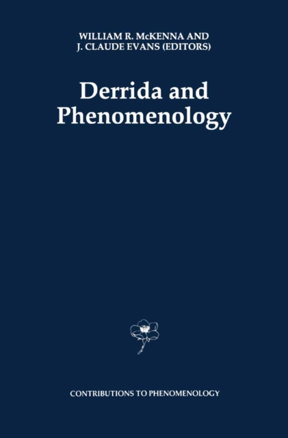 Derrida and Phenomenology