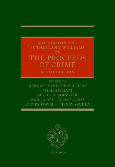 Millington and Sutherland Williams on the Proceeds of Crime