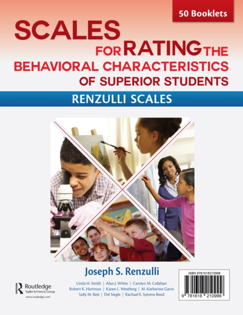Scales for Rating the Behavioral Characteristics of Superior Students--Print Version