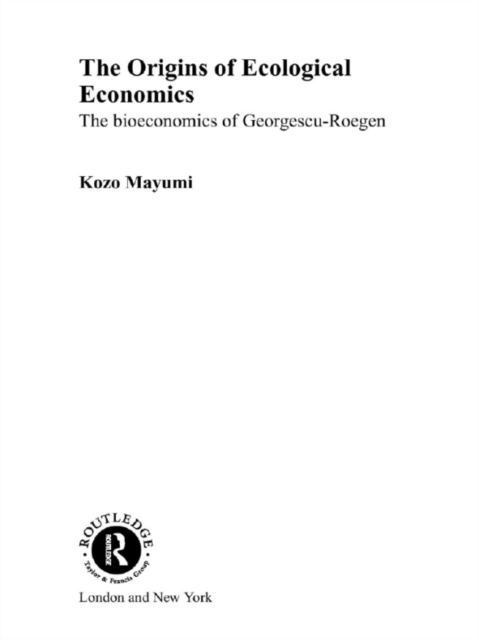 Origins of Ecological Economics