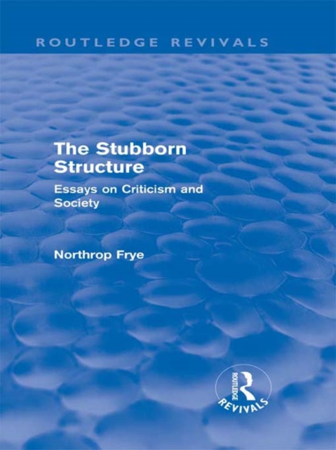 Stubborn Structure (Routledge Revivals)