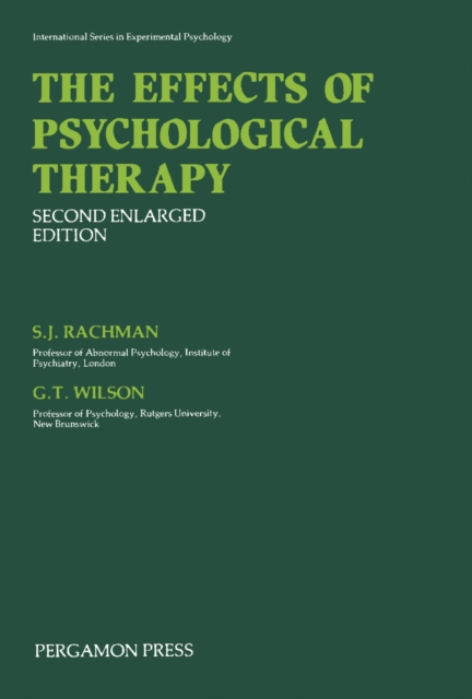 Effects of Psychological Therapy