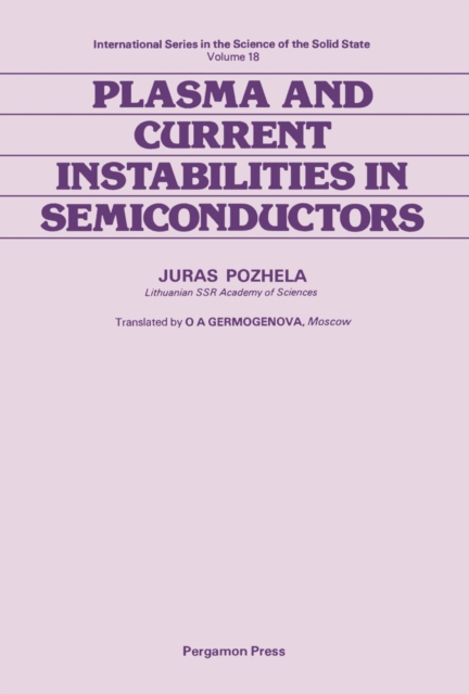 Plasma and Current Instabilities in Semiconductors
