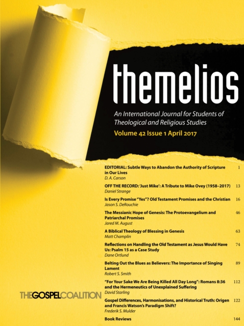 Themelios, Volume 42, Issue 1