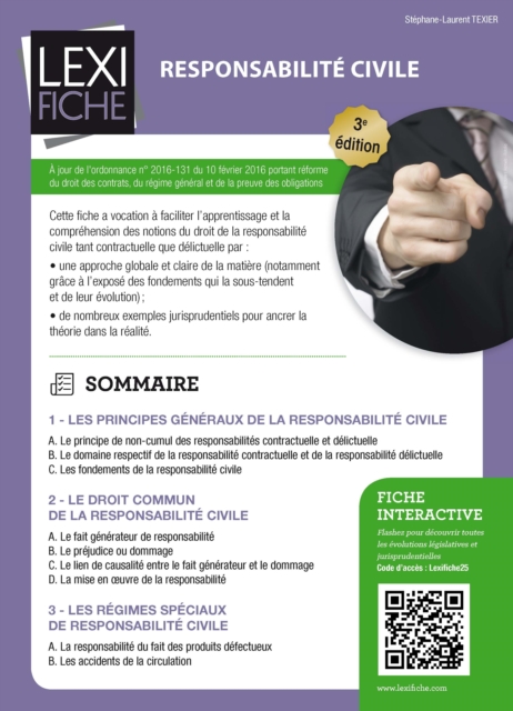 Responsabilité civile (3ème édition)