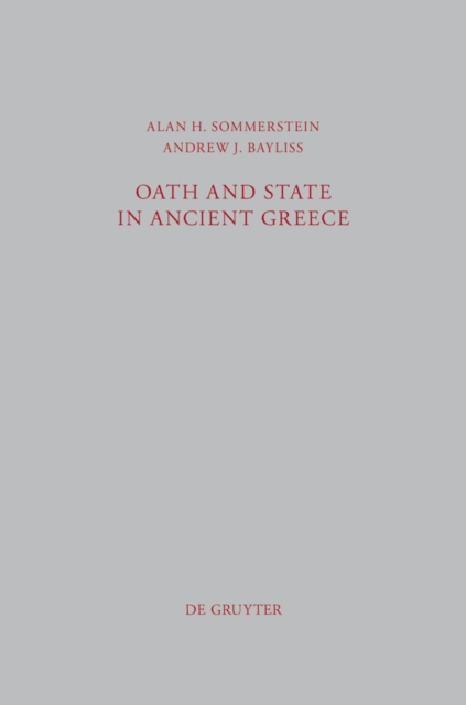 Oath and State in Ancient Greece