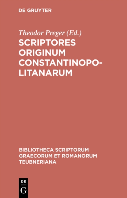 Scriptores originum Constantinopolitanarum