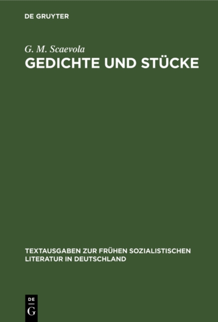 Gedichte und Stucke