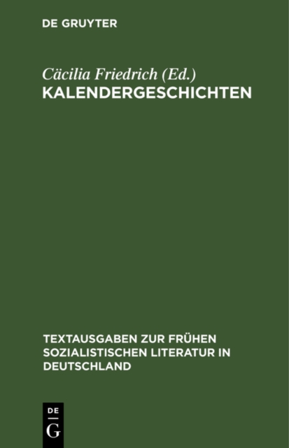 Kalendergeschichten