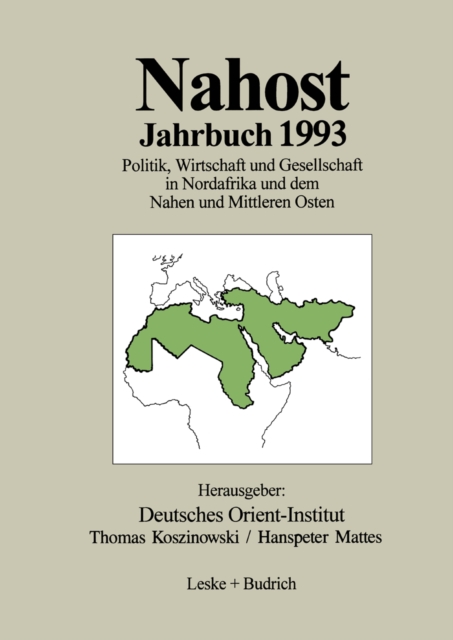 Nahost Jahrbuch 1993