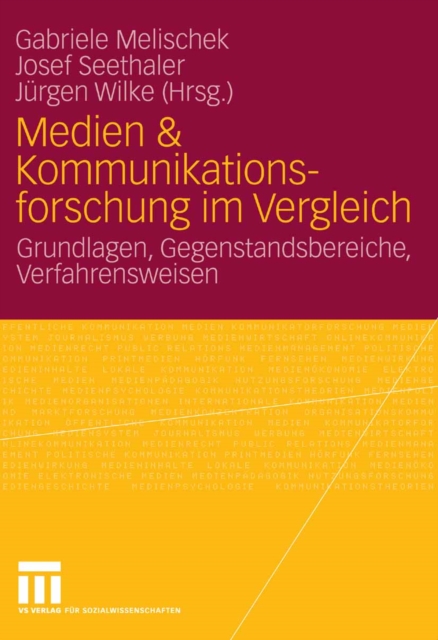 Medien & Kommunikationsforschung im Vergleich