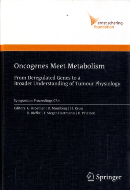 Oncogenes Meet Metabolism