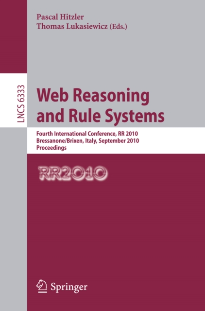 Web Reasoning and Rule Systems