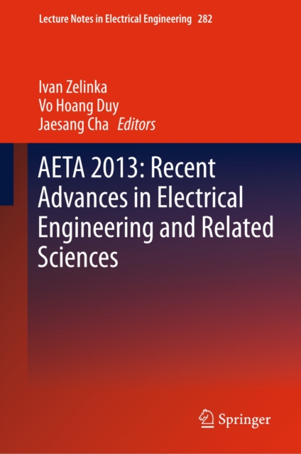 AETA 2013: Recent Advances in Electrical Engineering and Related Sciences