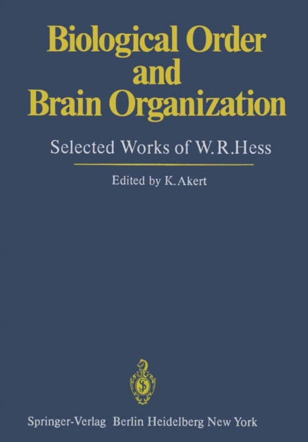 Biological Order and Brain Organization