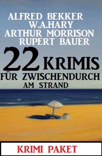 22 Krimis für zwischendurch am Strand: Krimi Paket