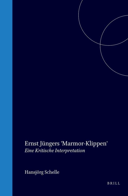 Ernst Jungers 'Marmor-Klippen'