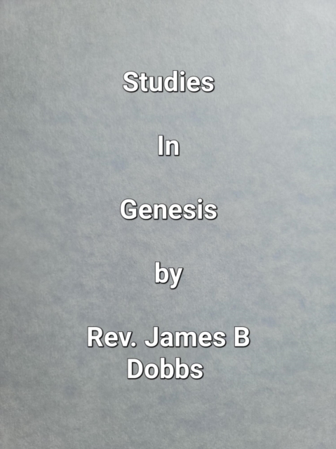 Studies In Genesis