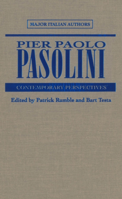 Pier Paolo Pasolini