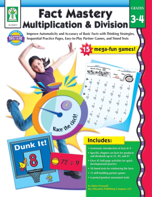 Fact Mastery Multiplication & Division, Grades 3 - 4