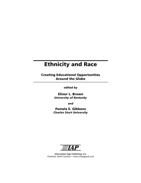 Ethnicity and Race
