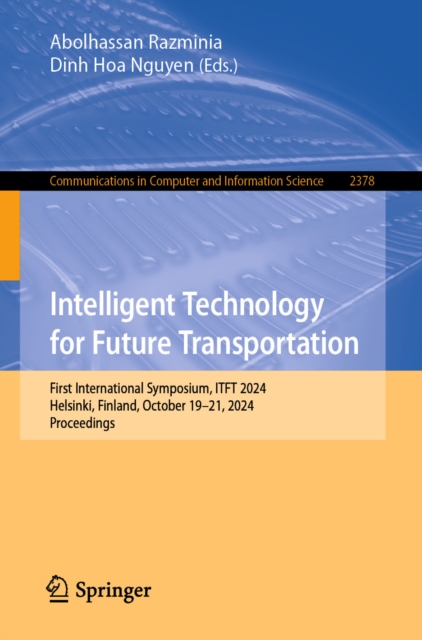 Intelligent Technology for Future Transportation