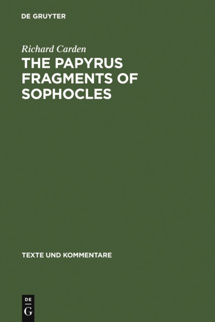 Papyrus Fragments of Sophocles