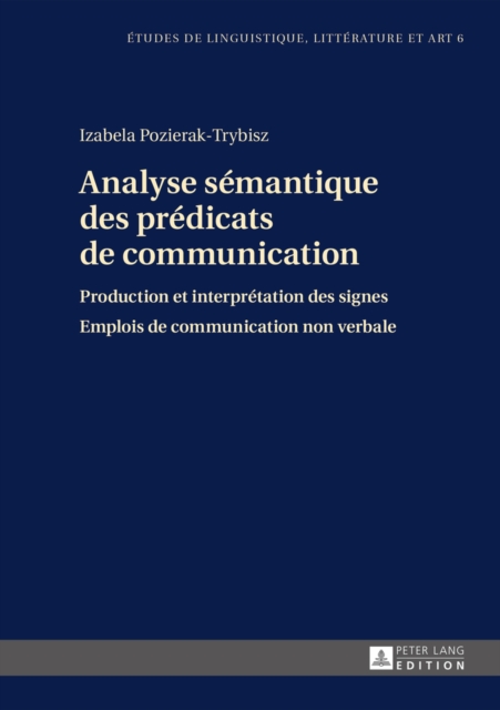 Analyse sémantique des prédicats de communication