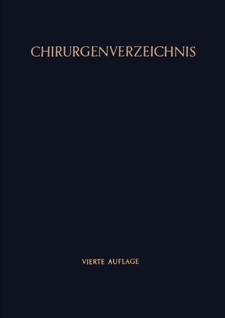 Chirurgenverzeichnis