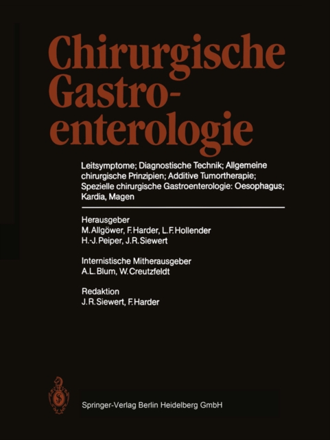 Chirurgische Gastroenterologie