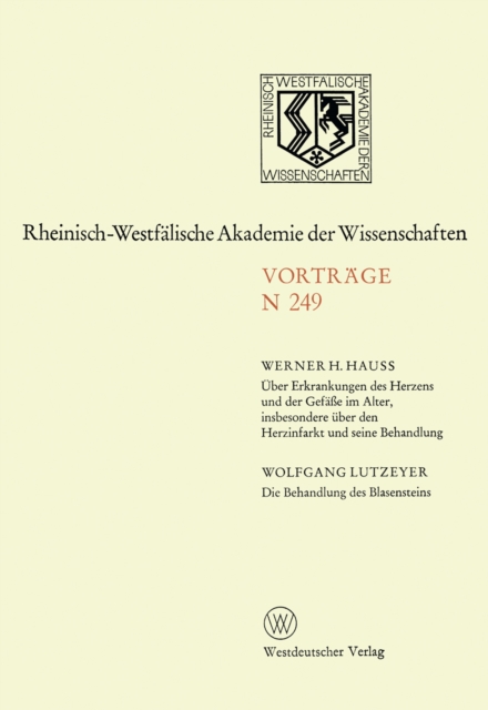 Über Erkrankungen des Herzens und der Gefäße im Alter, insbesondere über den Herzinfarkt und seine Behandlung. Die Behandlung des Blasensteins