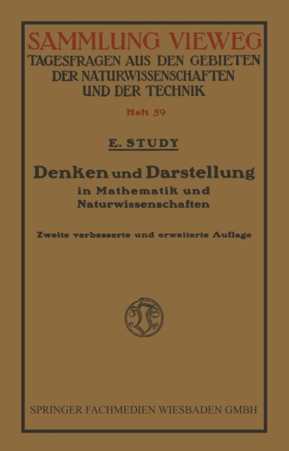 Denken und Darstellung in Mathematik und Naturwissenschaften
