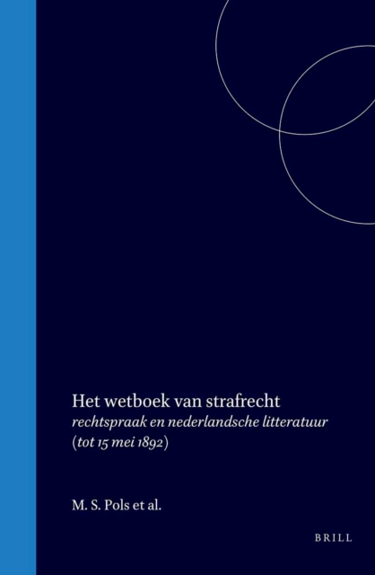 Het wetboek van strafrecht