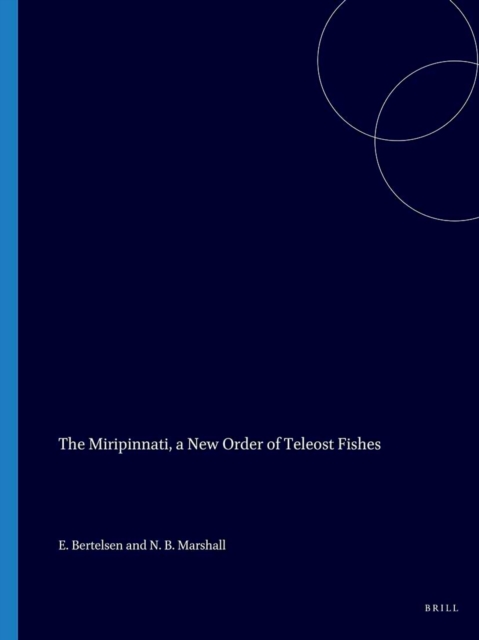 Miripinnati, a new order of teleost fishes