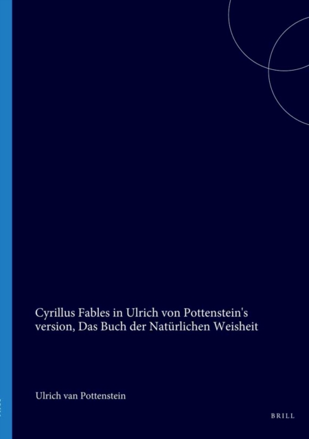 newly discovered illustrated manuscript of the Cyrillus-Fables in Ulrich von Pottenstein's Middle High German translation from the collection of a continental nobleman