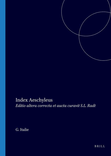 Index Aeschyleus