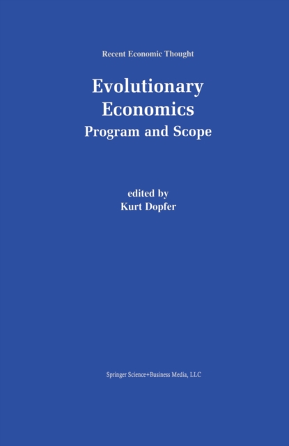 Evolutionary Economics: Program and Scope