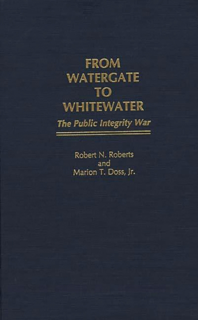 From Watergate to Whitewater