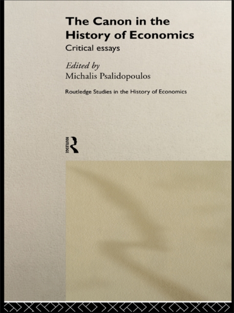 Canon in the History of Economics