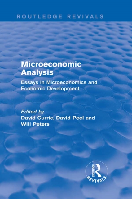 Microeconomic Analysis (Routledge Revivals)