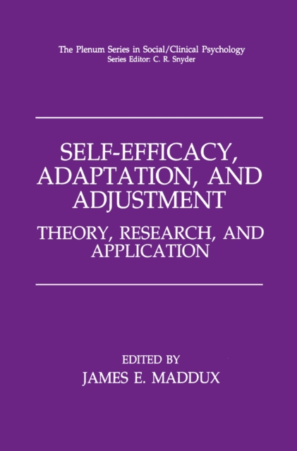 Self-Efficacy, Adaptation, and Adjustment