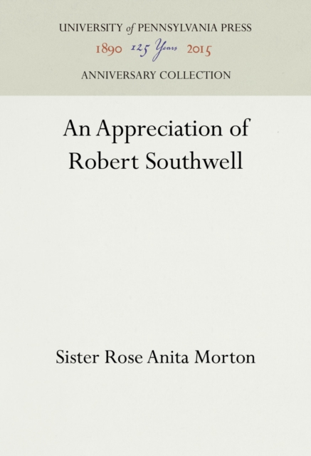 Appreciation of Robert Southwell