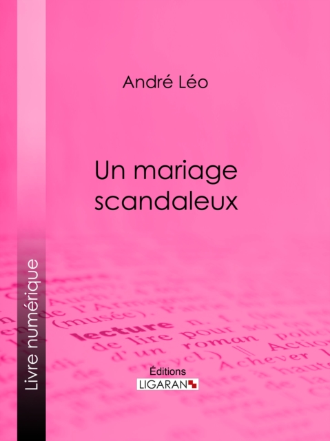 Un mariage scandaleux