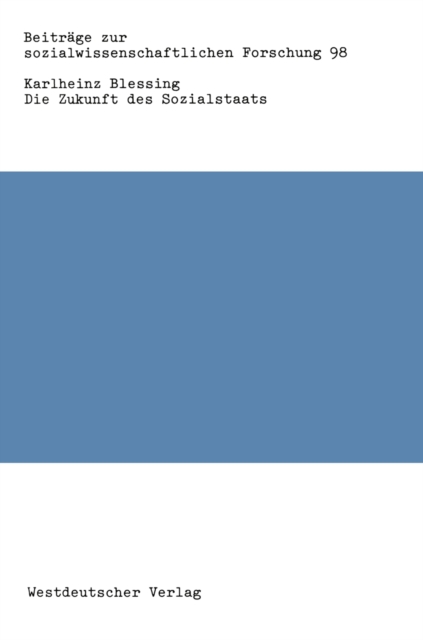 Die Zukunft des Sozialstaats