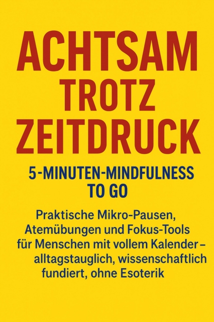 Achtsam trotz Zeitdruck: 5-Minuten-Mindfulness to go