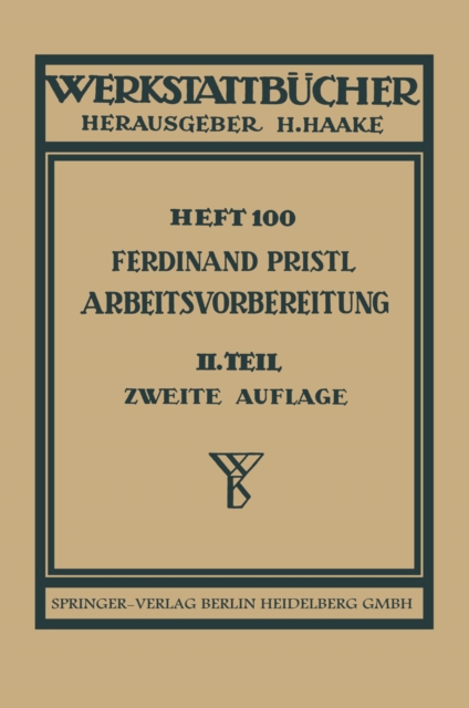 Arbeitsvorbereitung
